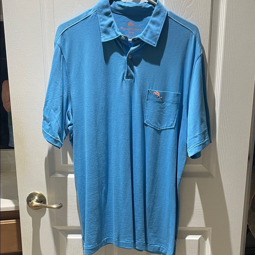 Tommy Bahama Sky Blue Polo Shirt